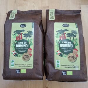 2 Packungen Cafe du Burundi